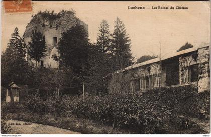 CPA LUCHEUX Les Ruines du Chateau (807911)