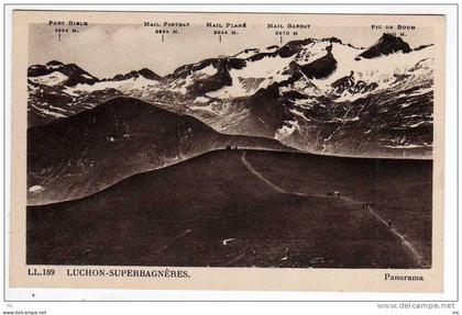 31 - Luchon Superbagnères - Panorama