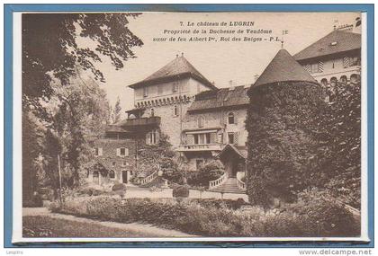 74 - LUGRIN -- Le chateau...