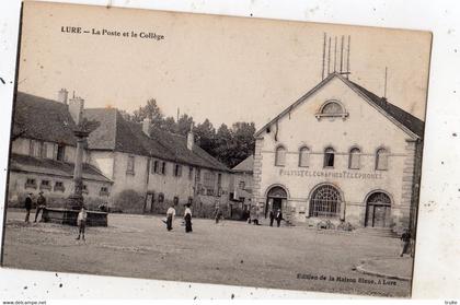 LURE LA POSTE ET LE COLLEGE