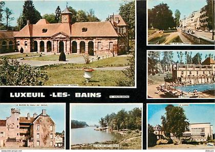 70 - Luxeuil les Bains - Multivues - Piscine - Flamme Postale de Luxeuil les Bains - CPM - Voir Scans Recto-Verso