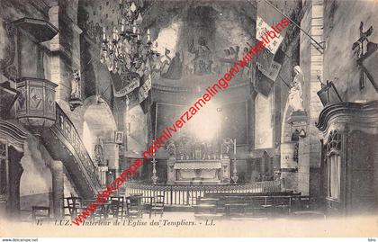 Intérieur de l'Eglise des Templiers - Luz Saint Sauveur - (65) Hautes Pyrénées