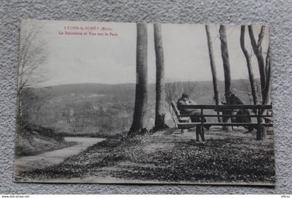 Lyons la Forêt, le Belvédère et vue sur le pays, Eure 27