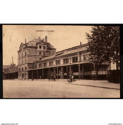 71 - MACON (Saône et Loire) - La Gare