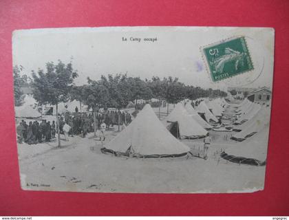 Carte     Mailly-Le-Camp  -  Le Camp occupé