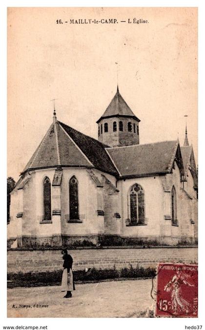 Mailly le Camp - L'Eglise