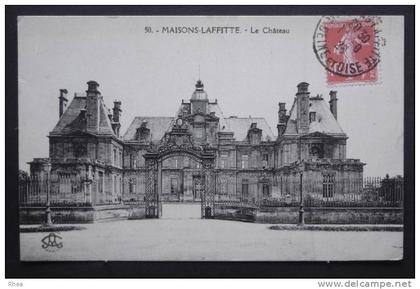 78 Maisons-Laffitte chateau D78D K78358K C78358C RH034430