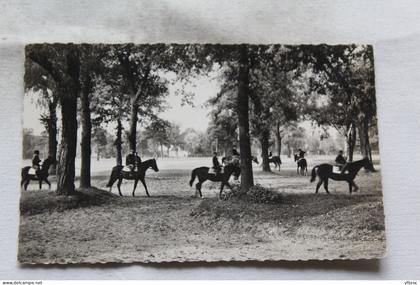 Cpsm 1955, Maisons Laffitte, l'entrainement, Yvelines 78