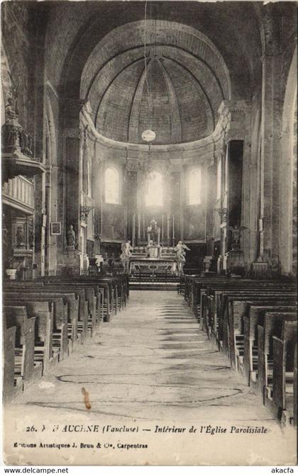 CPA MALAUCENE Interieur de l'Eglise Paroissiale (1086755)