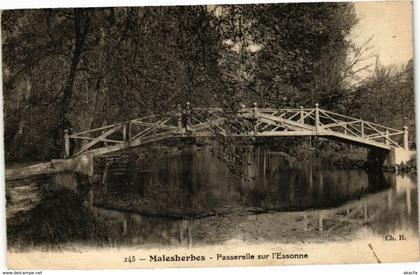 CPA MALESHERBES - Passerelle sur l'ESSONNE (227637)