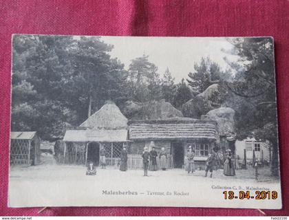 CPA - Malesherbes - Taverne du Rocher