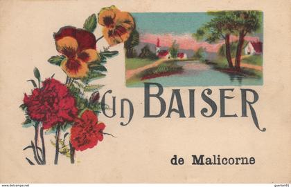 (CPA 72) MALICORNE-SUR-SARTHE /  Un Baiser de Malicorne -