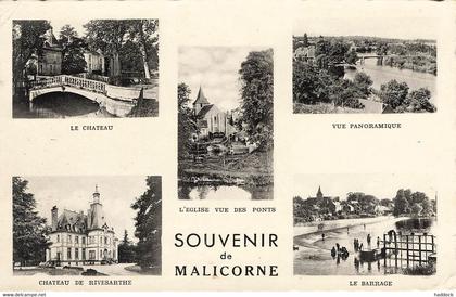 MALICORNE SUR SARTHE : SOUVENIR