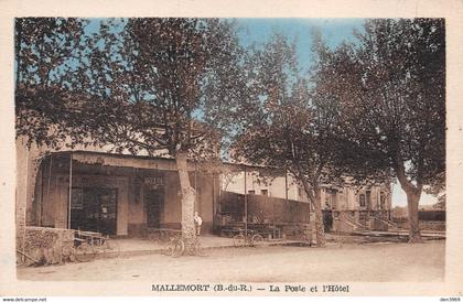 MALLEMORT - La Poste et l'Hôtel