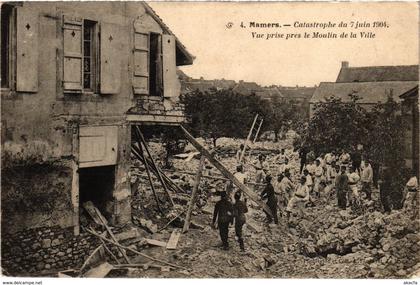 CPA MAMERS - Catastrophe du 7 juin 1904 (112430)