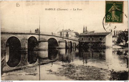 CPA MANSLE - Le Pont (654497)