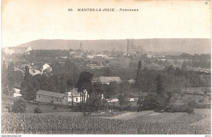 Carte postale ancienne de MANTES la JOLIE