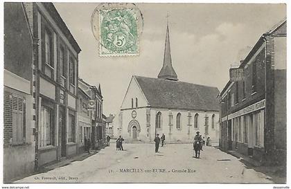 MARCILLY SUR EURE - Grande rue