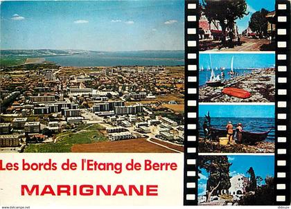 13 - Marignane - Les bords de l'Etang de Berre - Multivues - CPM - Voir Scans Recto-Verso