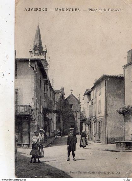 MARINGUES PLACE DE LA BARRIERE