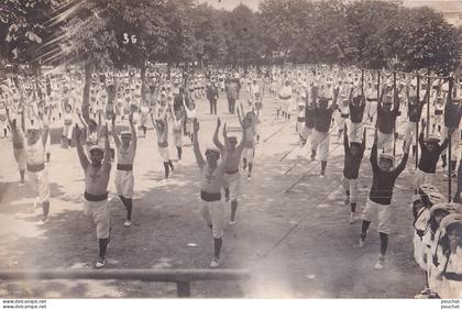 47) MARMANDE - CARTE PHOTO BALISTAI MARMANDE - CASTELJALOUX - FETE DES  ECOLES  - GYMNASES - GYMNASTIQUE - ( 3 SCANS )