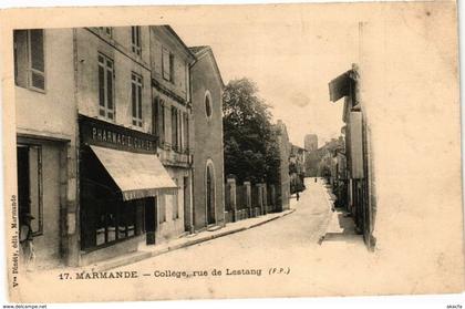 CPA MARMANDE-College rue de Lestang (264222)