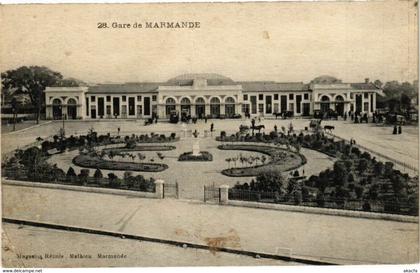 CPA MARMANDE - Gare de MARMANDE (251399)