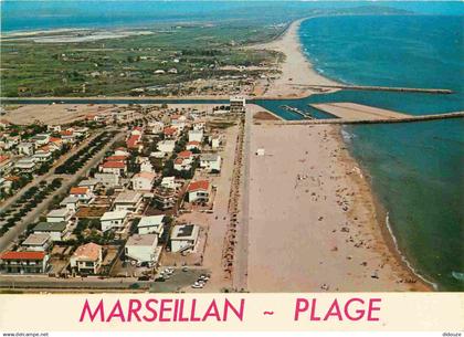 34 - Marseillan Plage - Vue Générale aérienne - CPM - Carte Neuve - Voir Scans Recto-Verso