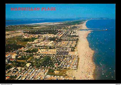 34 - Marseillan Plage - Vue Générale aérienne - CPM - Voir Scans Recto-Verso