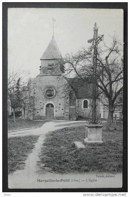 60 Marseille-en-Beauvaisis eglise    D60D  K60387K  C60387C RH044680