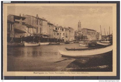 13 -  Martigues - Le canal Saint - Sebastien