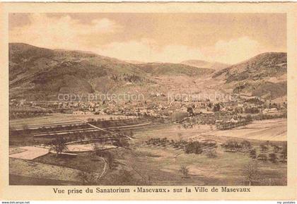 14008106 Masevaux Masmuenster 68 Haut-Rhin Vue prise du Sanatorium sur la Ville