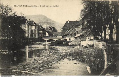 CPA AK MASEVAUX (Albace) - Pont sur la Doller (170405)