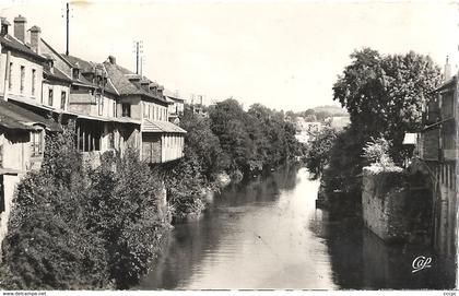 CPSM Mauléon les Bords du Gave