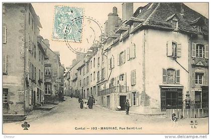 MAURIAC RUE SAINT LUC