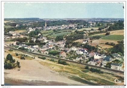 loire atlantique :  MAUVES  sur  LOIRE  : vue  aérienne