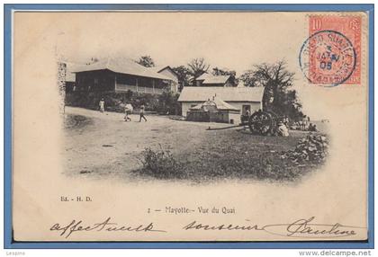 MAYOTTE --  Vue du Quai