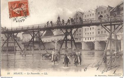 CPA Meaux La Passerelle