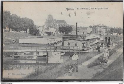 Meaux - Vue du Quai Thiers