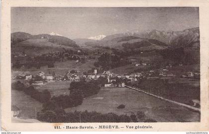 CPA - 74 - MEGEVE - Vue générale - L MORAND Megève