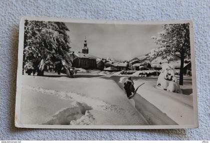 Cpsm, Megève, le village, Haute Savoie 74