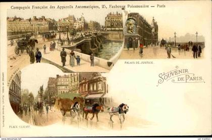 FRANCE - Carte postale  - Paris - Souvenir de Paris , multi - vues - L 66127