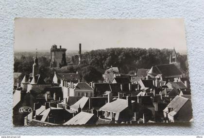 Cpsm 1952, Mehun sur Yèvre, vue générale, Cher 18