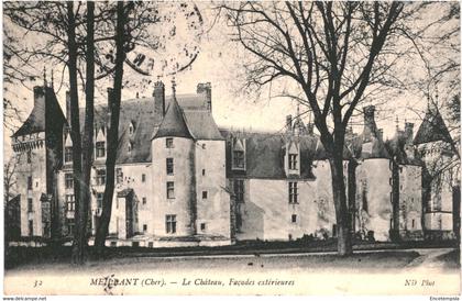 CPA Carte Postale  France-Meillant le château 1909 VM45749ok