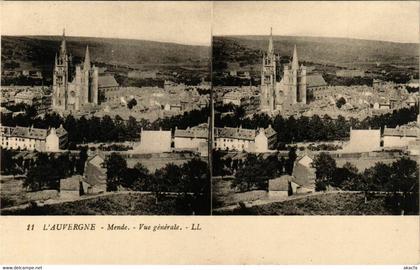 CPA AUVERGNE MENDE Vue générale (864532)