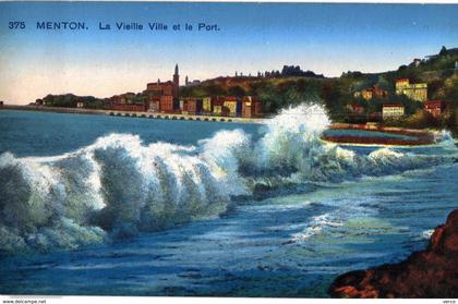 Carte postale ancienne de MENTON