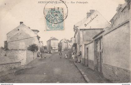 95 - MENUCOURT - Rue Principale