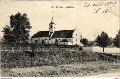 CPA MERIEL - L'Église (107686)