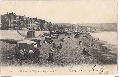 Mers-les-Bains - La Plage et la Digue