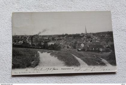 Cpa 1907, Méru, panorama 2, Oise